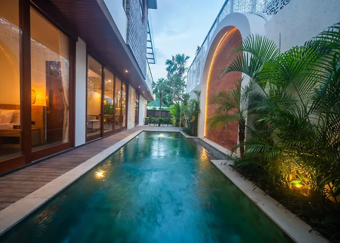 ヴィラ Brand New 3bedroom Laksmi Private Pool サヌール